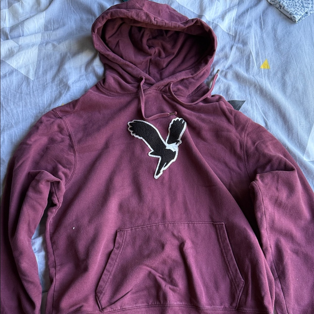 American Eagle Outfitters Maroon Hoodie